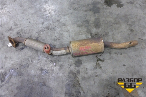 Приёмная труба глушителя для Ford Fiesta с 2001-2008г