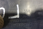 Юбка заднего бампера (новая) (5G6807568) для Volkswagen Golf VII с 2012г