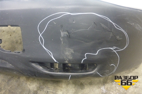 Бампер задний (до 2017г) (850224EA0H) для Nissan Qashqai (J11E) с 2013г