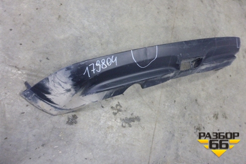 Юбка заднего бампера (до 2014г) (850B21KA1A) для Nissan Juke (F15) с 2011г
