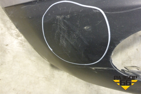 Бампер передний (после 2010г под омыватели) для Nissan Qashqai (J10E) с 2006-2013г