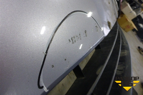 Бампер передний (после 2010г под омыватели) для Nissan Qashqai (J10E) с 2006-2013г