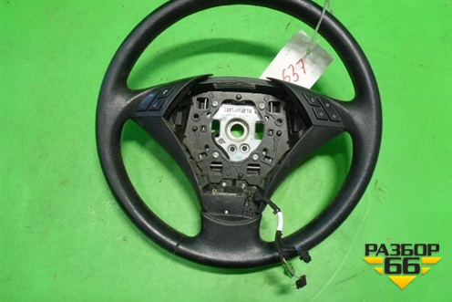 Рулевое колесо под AIR BAG без AIR BAG (мульти руль кожа) для BMW 5-серия Е60/Е61 с 2003-2009г