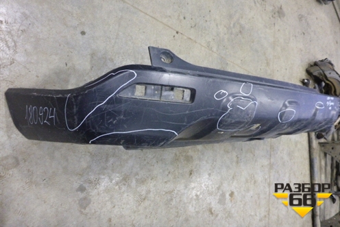 Юбка заднего бампера (до 2009г под парктроник) для Honda CR-V(RE) с 2006-2012г