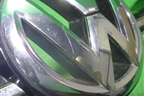 Накладка на решетку радиатора (5N0853655) для Volkswagen Tiguan с 2011-2016г