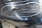 Бампер задний (после 2009г под парктроник) для Skoda Octavia (А5) с 2004-2013г