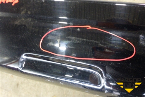 Бампер задний (до 2017г) (5215960500) для Toyota Land Cruiser Prado(150) с 2009г (Ленд Крузер Прадо)