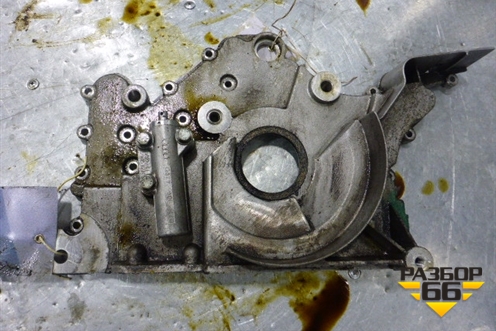 Крышка коленвала передняя (4.2л АКПП 8V AXQ) для Volkswagen Touareg c 2002-2010г