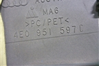 Кожух рулевой колонки (нижняя часть) (4E0951597C) для Audi A8 с 2002-2010г