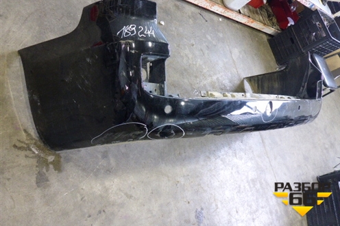 Бампер задний (до 2015г под парктроник) (5215960260) для Toyota Land Cruiser (200) с 2008г (Ленд Крузер)