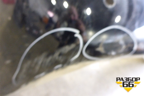 Бампер задний (до 2015г под парктроник) (5215960260) для Toyota Land Cruiser (200) с 2008г (Ленд Крузер)