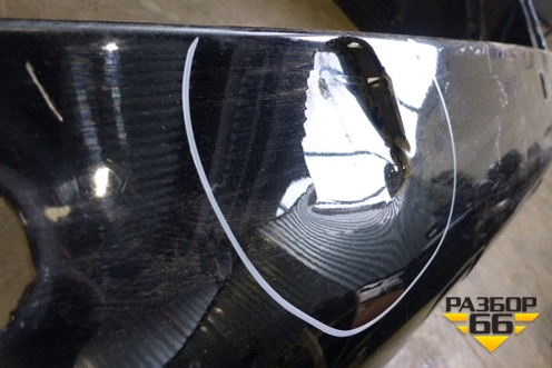 Бампер задний (до 2015г под парктроник) (5215960260) для Toyota Land Cruiser (200) с 2008г (Ленд Крузер)