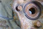 Кулак поворотный передний правый (3.0л.АКПП 4WD EZ30) для Subaru Legacy Outback (BP9) с 2003-2009г