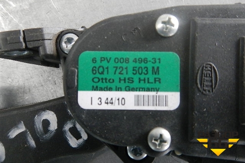 Педаль газа электронная (6Q1723503P) для Volkswagen Polo (седан) с 2010г