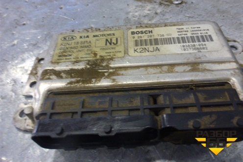 Блок управления двигателем (K2NJ18881A) для Kia Spectra с 2001г
