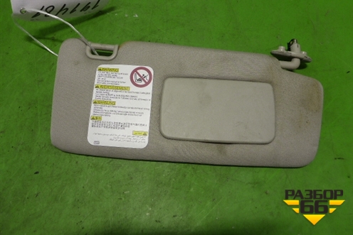 Козырёк солнцезащитный правый для Subaru Legacy Outback (BP9) с 2003-2009г