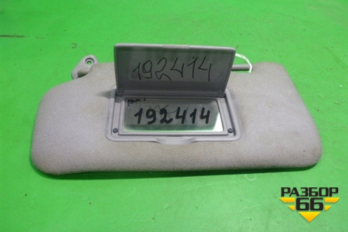 Козырёк солнцезащитный левый (правый руль) для Nissan Primera (P12E) с 2001-2008г
