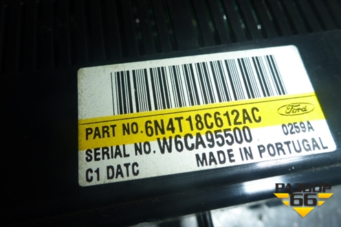 Модуль управления климатической установкой (6N4T18C612AC) для Ford Focus 2 с 2005-2008г