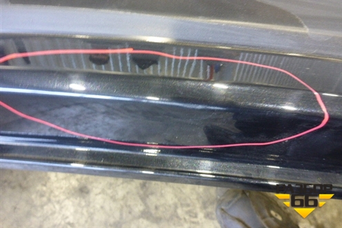 Бампер задний (KD4750221) для Mazda CX 5 с 2012-2016г