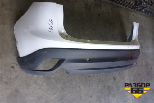 Бампер задний (под парктроник) (KD4750221) для Mazda CX 5 с 2012-2016г (СХ5)