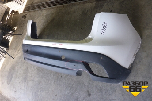 Бампер задний (под парктроник) (KD4750221) для Mazda CX 5 с 2012-2016г (СХ5)