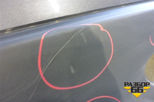 Бампер задний (под парктроник) (KD4750221) для Mazda CX 5 с 2012-2016г (СХ5)