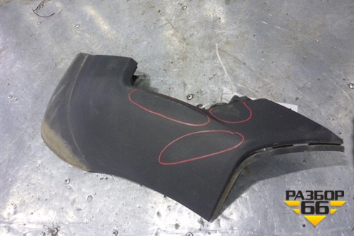 Накладка заднего бампера левая (8V17A895A) для Ford Kuga с 2008-2012г
