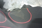 Накладка заднего бампера левая (8V17A895A) для Ford Kuga с 2008-2012г
