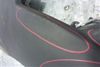 Накладка заднего бампера левая (8V17A895A) для Ford Kuga с 2008-2012г