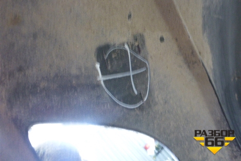 Бампер задний (под парктроник) (KD4750221) для Mazda CX 5 с 2012-2016г (СХ5)