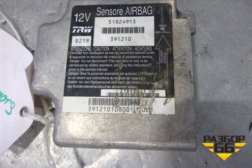 Блок управления AIR BAG (51824913) для Fiat Albea с 2003г