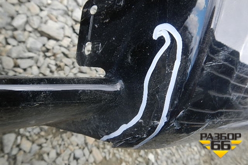 Бампер задний (до 2017г под парктроник) (5215960500) для Toyota Land Cruiser Prado(150) с 2009г
