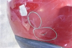 Бампер передний (после 2010г под омыватели) для Nissan Qashqai (J10E) с 2006-2013г