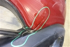 Бампер передний (после 2010г под омыватели) для Nissan Qashqai (J10E) с 2006-2013г