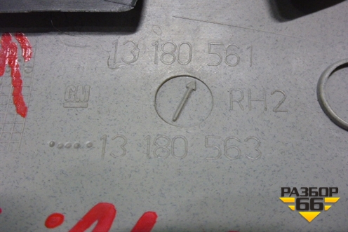 Обшивка стойки лобового стекла правая (13180563) для Opel Corsa D с 2006-2014г