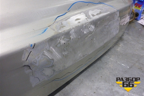 Дверь багажника нижняя (LR049220) для Land Rover Range Rover 4 с 2013-2022г