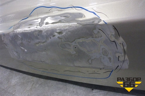Дверь багажника нижняя (LR049220) для Land Rover Range Rover 4 с 2013-2022г
