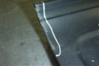 Накладка заднего бампера (до 2012г) (5216260040) для Toyota Land Cruiser (200) с 2008г