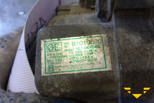Компрессор кондиционера (1.3л D13B) (HL11A0AB4XL) для Honda Logo 1999-2003г