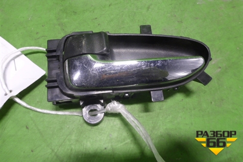 Ручка внутренняя двери передней левой (хром) для Nissan Almera G15 с 2012г