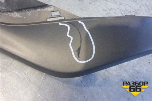 Накладка переднего бампера правая (после 2013г) (31353655) для Volvo S60 с 2010-2018г