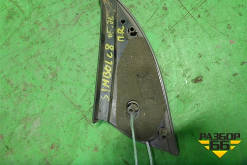Накладка двери передней правой уголок (7700845733) для Renault Symbol с 2008г