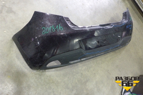 Бампер задний для Mazda Mazda 2 (DE) с 2007г