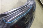 Бампер задний для Mazda Mazda 2 (DE) с 2007г