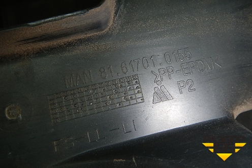 Накладка на торпедо  (боковая левая) (81617010155) для MAN  TGA 4-Series  с 2000-2008г