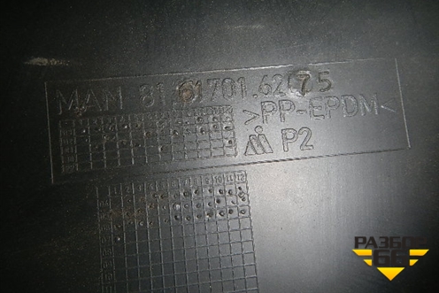 Торпедо  (левая часть) для MAN  TGA 4-Series  с 2000-2008г