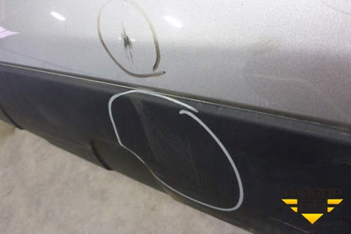 Бампер задний (под парктроник) (5215948050) для Lexus RX 300/330/350 с 2003-2009г
