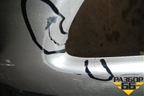Бампер задний (под парктроник) для Lexus RX 300/330/350 с 2003-2009г