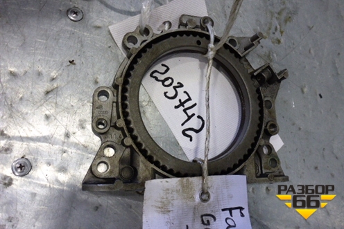 Крышка коленвала задняя (1.2л CBZ 8v) для Skoda Fabia с 2007-2014г