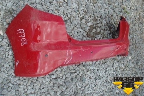 Бампер задний (под парктроник) для Honda Jazz(GE) с 2008-2014г